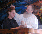 Baptism at Women's Prison